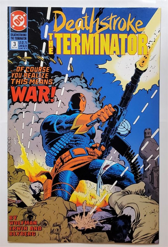 Deathstroke, the Terminator #3 (Oct 1991, DC) VF