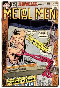 SHOWCASE #39-METAL MEN-DC SILVER AGE COMIC BOOK-vg