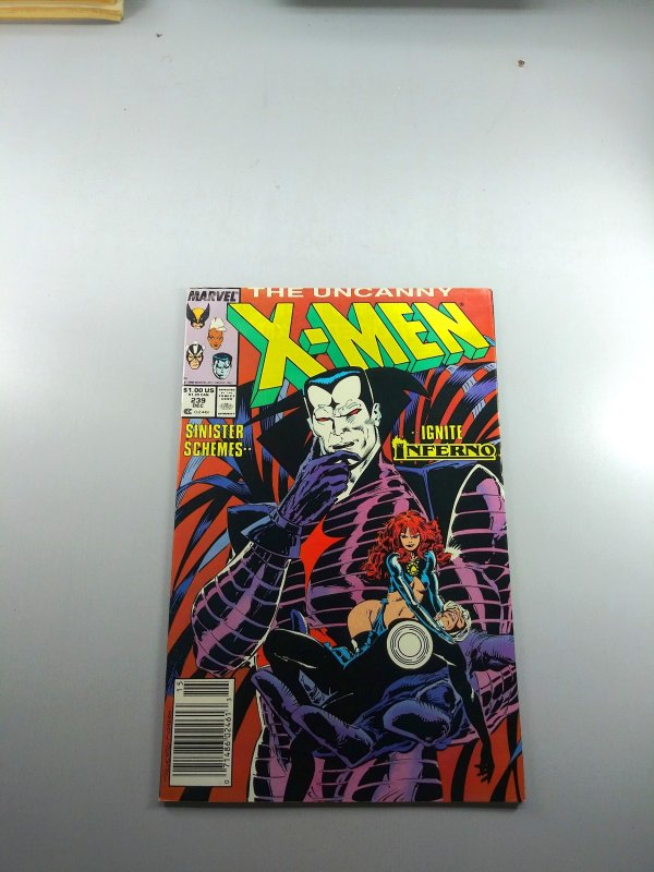 The Uncanny X-Men #239 (1988) - F/VF