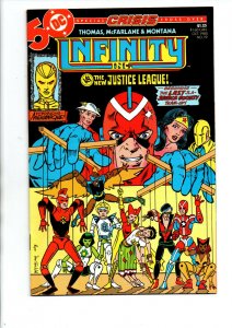 Infinity Inc #19 - McFarlane Art - 1st Mekanique - Justice Society -1985 - VF/NM