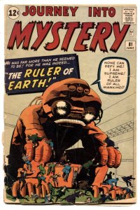 Journey Into Mystery #81  1962 - Marvel  -FR - Comic Book