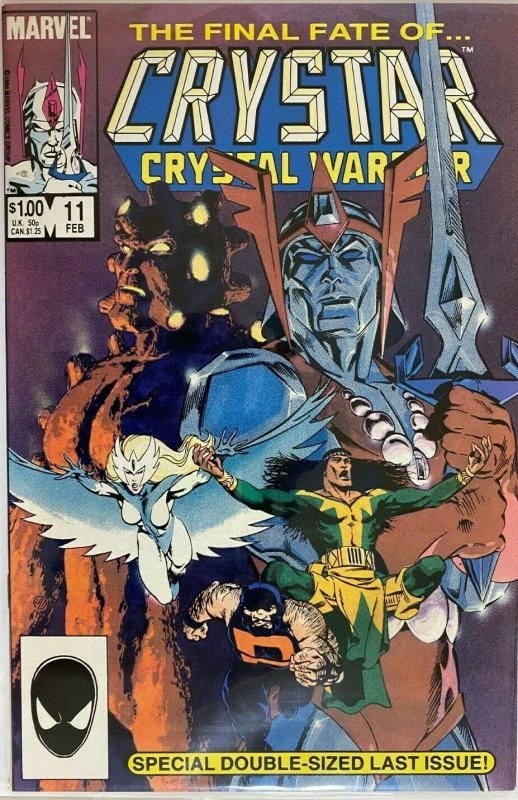 Crystar (last issue) #11 DIR 8.0 VF (1985)