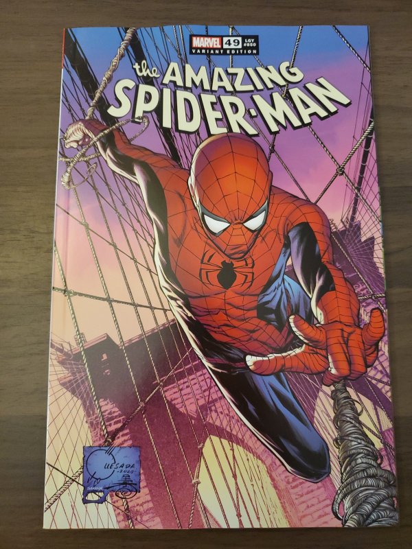 Amazing Spider-Man (2018) (V5) #49 Joe Quesada Variant (1:50) (9.2)