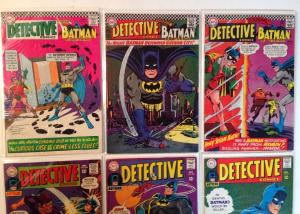 Batman In Detective Comics 361 362 364 367 368 370 4.0-6.0 Lot Set Run