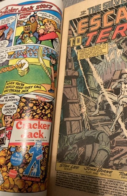 Silver Surfer (1982) John Byrne series nice copy