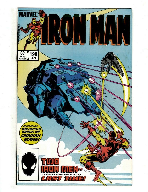 10 Iron Man Marvel Comics # 193 194 195 196 197 198 199 200 185 186 Stark J451