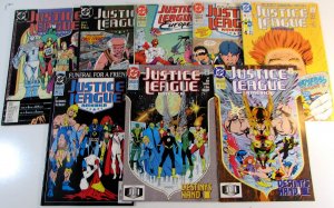 1988 Justice League America Lot of 8 #20, 22, 42, 46, 70, 72, 73, Europe 27 DC