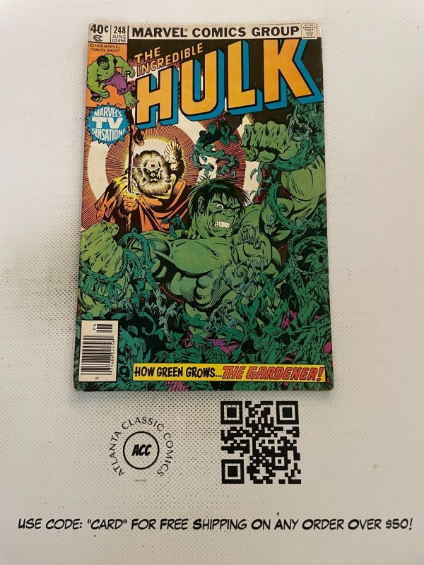 Incredible Hulk # 248 VF- Marvel Comic Book Thor Iron Man Avengers X-Men 9 J221