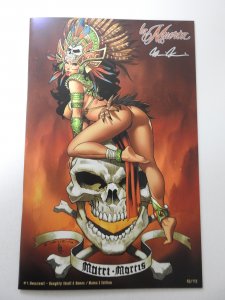 La Muerta #1 Naughty Skull & Bones/ Mama Z Variant NM Condition! Signed W/ COA!