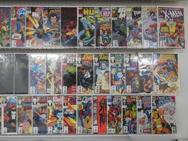 Huge Lot 140+ Comics W/ X-Men, Punisher, Thor, Venom+ Avg VF Condition!