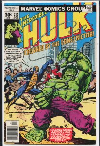 The Incredible Hulk #212 (1977) Hulk