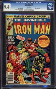 Iron Man #92 (Marvel, 1976) CGC 9.4