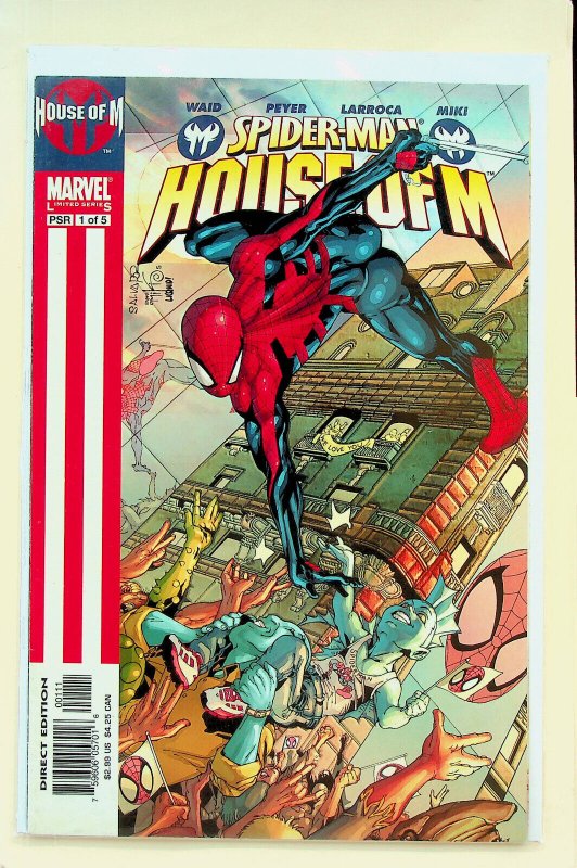 Spider-Man: House of M #1-5 (Aug-Dec 2005, Marvel) - 5 comics - Near Mint