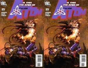 The All-New Atom #25 (2006-2008) DC Comics - 2 Comics