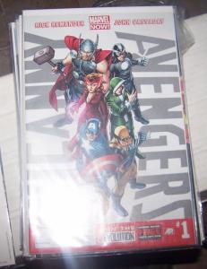 uncanny avengers #1  2012 marvel wolverine rogue thor scarlet witch havoc cap