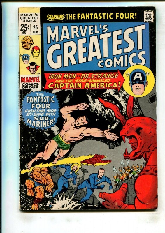 MARVEL'S GREATEST COMICS #25 (6.0) 1969