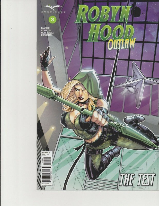 Robyn Hood Outlaw #3 Cover D Zenescope Comic GFT NM Spay