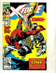 X-Force # 15 NM Marvel Comic Book Deadpool Cable X-Men Wolverine Domino EK8