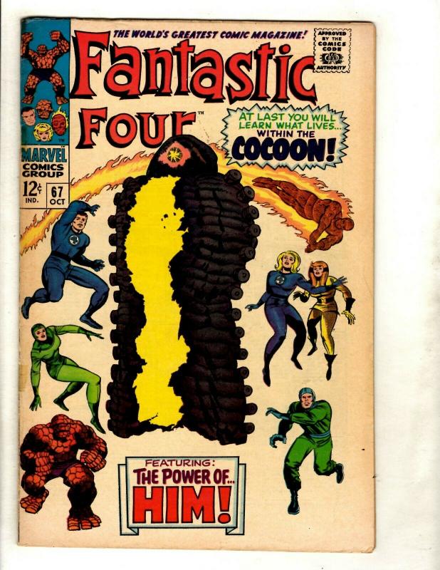 Fantastic Four # 67 VF- Marvel Comic Book Silver Age Thing Human Torch Doom GK1