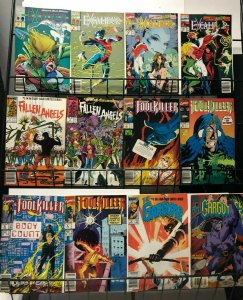 NEWSSTAND MARVEL ASSORTMENT - 95 assorted, mostly 1988-1992, FINE of better