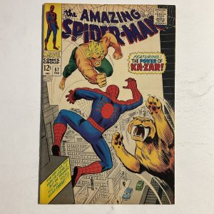 Amazing Spider-Man 57 1967 VF very fine 8.0 Marvel Trimmed