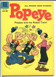 Popeye #56-1960-Dell-Robot Twin-FN