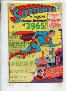 SUPERMAN #181 (6.0) THE FUTURE SUPERMAN OF 2965!! 1965