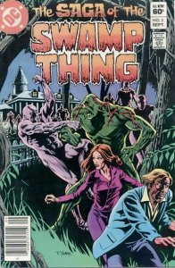 Saga of the Swamp Thing, The #5 (Newsstand) FN ; DC