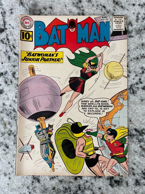 Batman # 141 NM- DC Silver Age Comic Book Joker Robin Gotham Catwoman HT1 