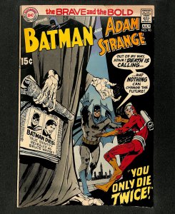 Brave And The Bold #90 Batman Adam Strange!