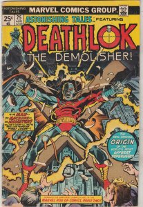 Astonishing Tales #25 1974 Mid-Grade 1st Deathlok Demolisher VG/FN Boca CERT 50%