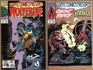 Marvel Comics Presents #103 (1992) - Flipbook Wolverine/Ghost Rider Dr. Strange