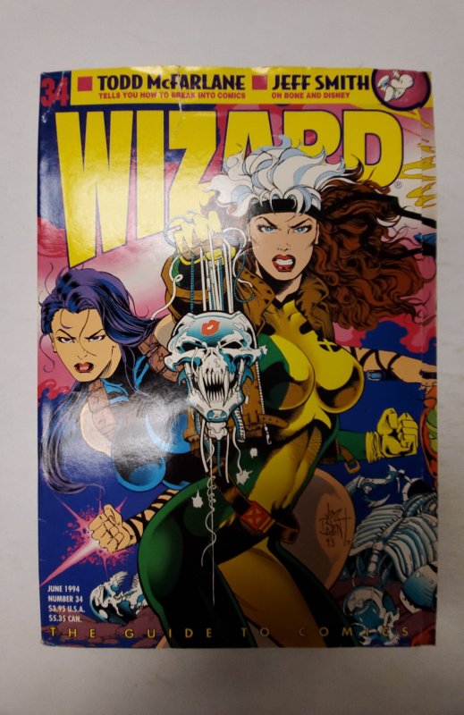 Wizard: The Comics Magazine #34 (1994) Wizard Comic Book J701