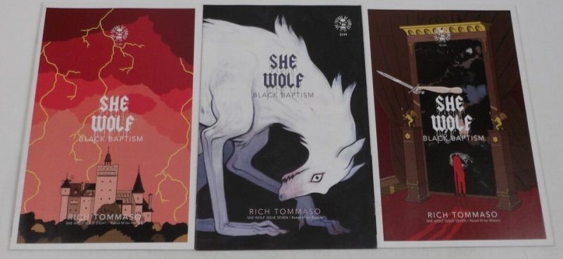 She-Wolf #1-8 VF/NM full set + variant - Rich Tommaso - werewolf ; Image (AC25)