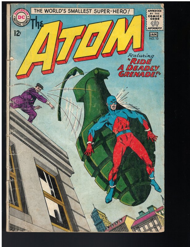 Atom #10 (DC, 1964) GD