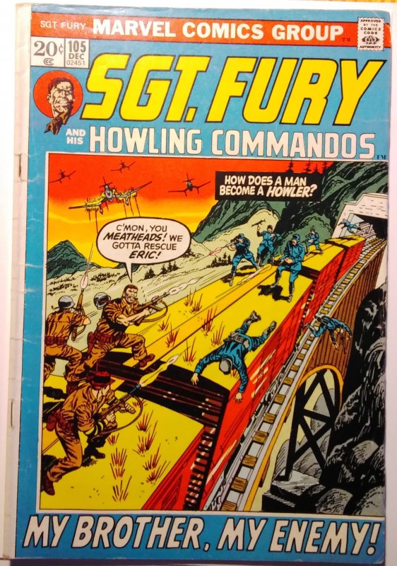 Sgt. Fury #105 (1972)