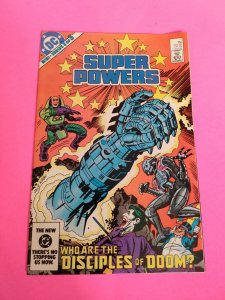 1984 SUPER POWERS 1 VF Jack Kirby cover Cavalieri interior