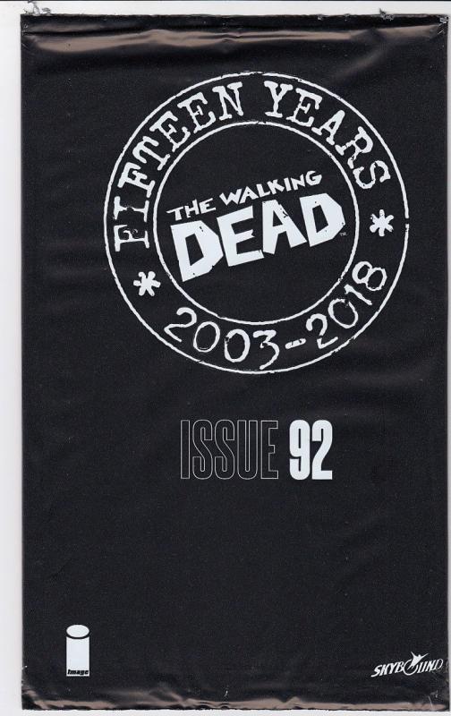 WALKING DEAD #92 BLIND BAG VARIANT SEALED WD Day 15th Anniversary