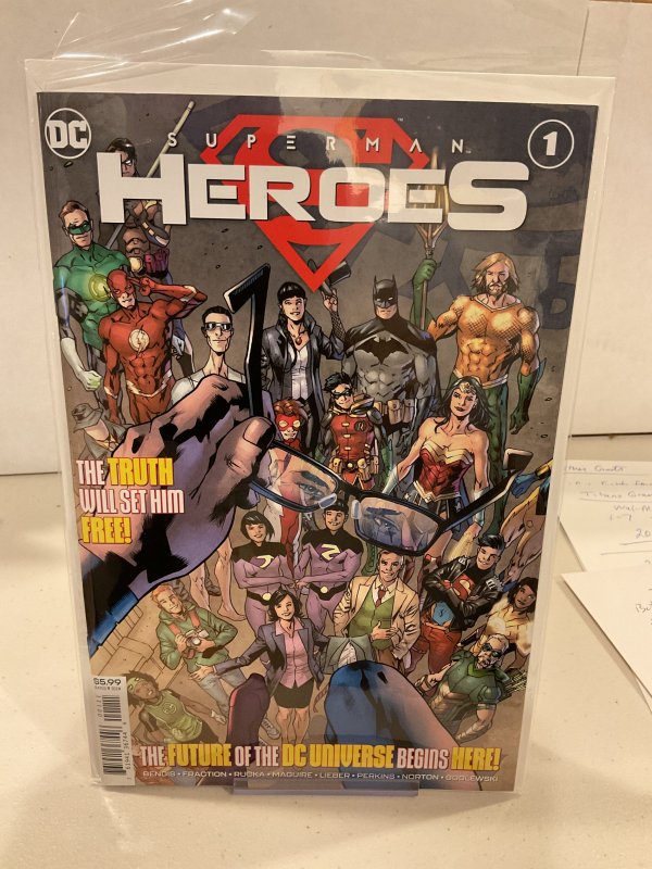 Superman: Heroes Special 1  9.0 (our highest grade)  2020