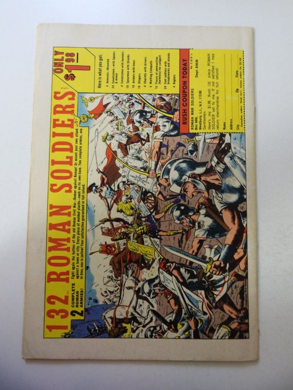 The Avengers #53 (1968) GD+ Condition centerfold detached