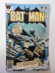 Batman #323 (1980) VG Condition Whitman, stamp bc