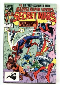 MARVEL SUPER HEROES SECRET WARS #3 First Volana + Titania  -comic book VF/NM