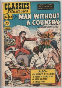 Classics Illustrated #63 (Sep-49) VG/FN Mid-Grade