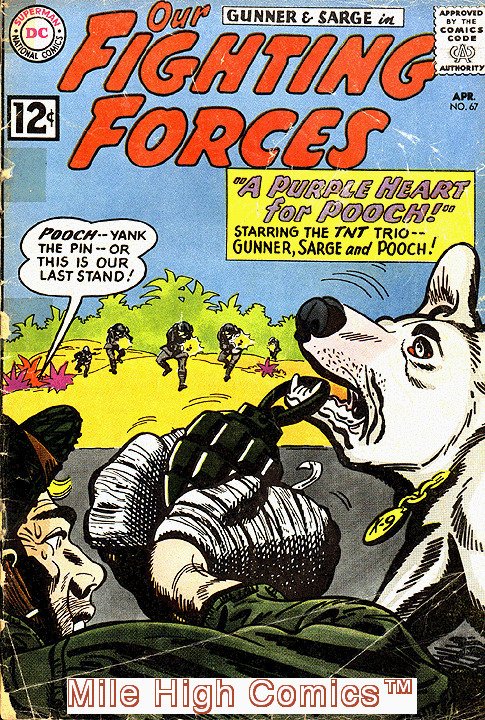 OUR FIGHTING FORCES (1954 Series) #67 Good Comics Book