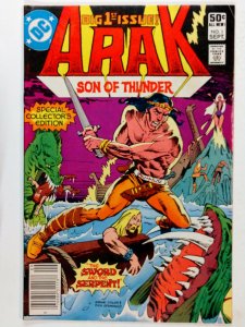 Arak, Son of Thunder #1 (7.0, 1981) NEWSSTAND
