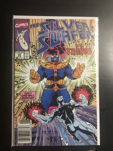 Silver Surfer #38 (1990) Thanos & Nebula by Marvel Comics