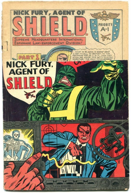 STRANGE TALES #135-FIRST NICK FURY-KEY-SILVER AGE-MARVEL fair