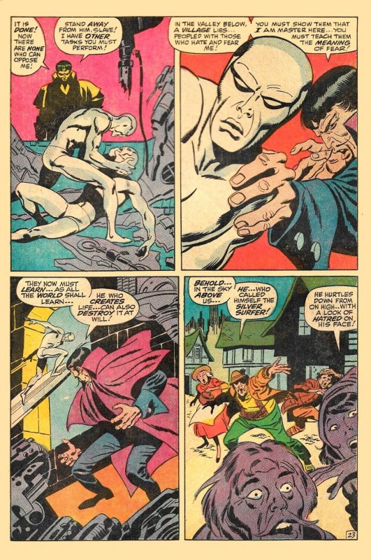 SILVER SURFER #7 (Aug1969) 7.0 FN/VF  Stan Lee & John Buscema!  Last 25¢ Issue!