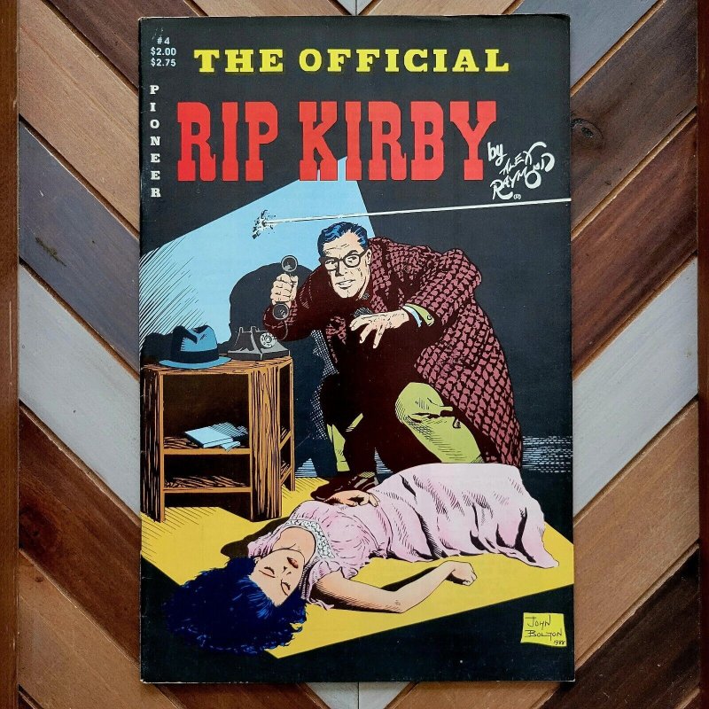 The OFFICIAL RIP KIRBY #4 (Pioneer Comics 1988) ALEX RAYMOND Adventures