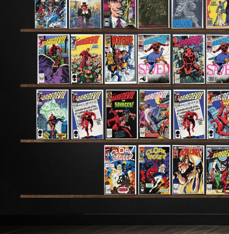 Huge Lot 150+ Comics with Daredevil, Captain America, Robocop, X-Factor & More!